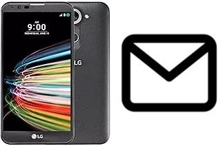 Configurare la posta elettronica su LG X mach