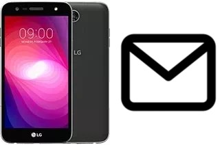 Configurare la posta elettronica su LG X power2