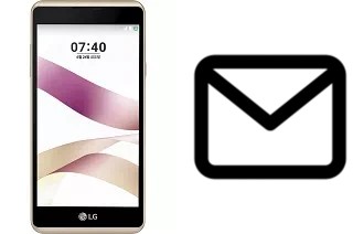 Configurare la posta elettronica su LG X Skin