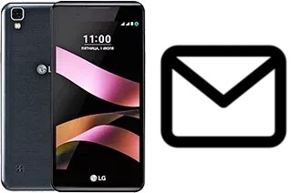 Configurare la posta elettronica su LG X style