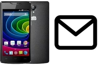 Configurare la posta elettronica su Micromax Bolt D320