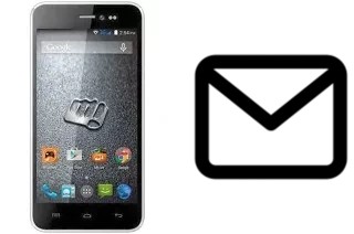 Configurare la posta elettronica su Micromax Canvas Pep Q371