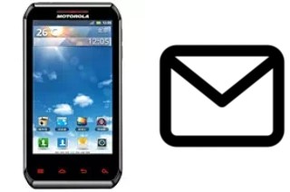 Configurare la posta elettronica su Motorola XT760