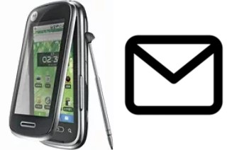 Configurare la posta elettronica su Motorola XT806