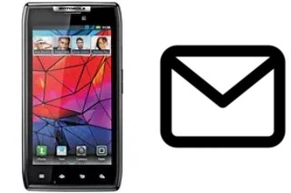 Configurare la posta elettronica su Motorola RAZR XT910