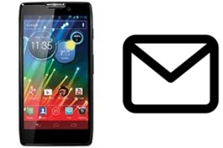 Configurare la posta elettronica su Motorola RAZR HD XT925