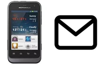 Configurare la posta elettronica su Motorola Defy Mini XT320