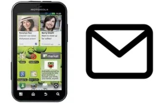 Configurare la posta elettronica su Motorola DEFY+