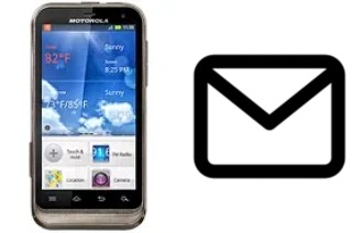 Configurare la posta elettronica su Motorola DEFY XT