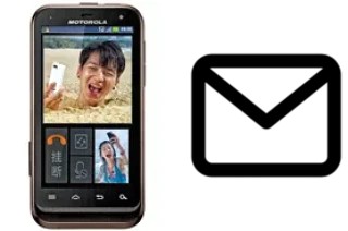 Configurare la posta elettronica su Motorola DEFY XT535