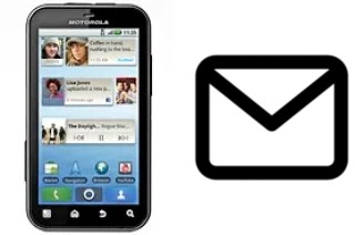 Configurare la posta elettronica su Motorola DEFY