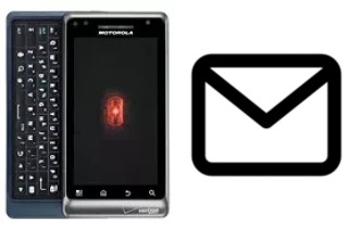 Configurare la posta elettronica su Motorola DROID 2