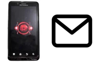 Configurare la posta elettronica su Motorola Droid Bionic Targa