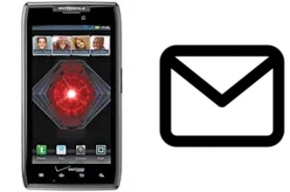 Configurare la posta elettronica su Motorola DROID RAZR MAXX