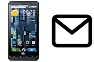 Configurare la posta elettronica su Motorola DROID X ME811