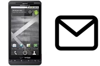 Configurare la posta elettronica su Motorola DROID X