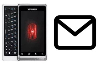 Configurare la posta elettronica su Motorola DROID 2 Global