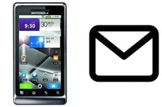 Configurare la posta elettronica su Motorola MILESTONE 2 ME722