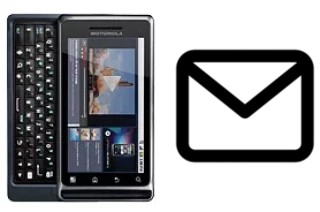 Configurare la posta elettronica su Motorola MILESTONE 2