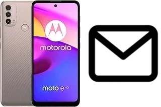 Configurare la posta elettronica su Motorola Moto E40