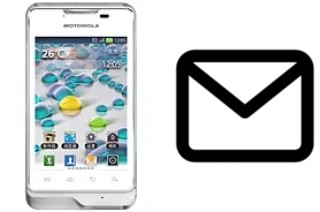 Configurare la posta elettronica su Motorola Motoluxe XT389