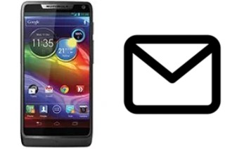 Configurare la posta elettronica su Motorola RAZR M XT905