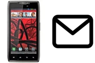 Configurare la posta elettronica su Motorola RAZR MAXX