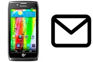 Configurare la posta elettronica su Motorola RAZR V MT887