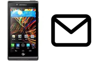 Configurare la posta elettronica su Motorola RAZR V XT889