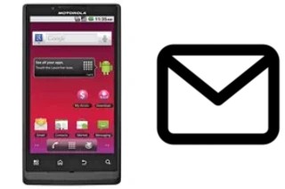 Configurare la posta elettronica su Motorola Triumph