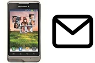 Configurare la posta elettronica su Motorola XT390