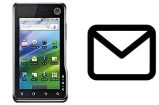 Configurare la posta elettronica su Motorola XT701