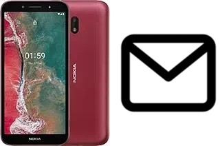 Configurare la posta elettronica su Nokia C1 Plus