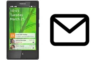 Configurare la posta elettronica su Nokia X+