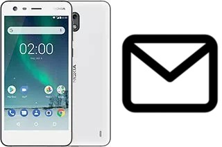 Configurare la posta elettronica su Nokia 2