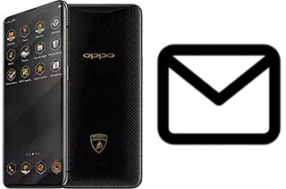 Configurare la posta elettronica su Oppo Find X Lamborghini