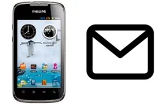 Configurare la posta elettronica su Philips W635