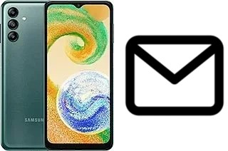 Configurare la posta elettronica su Samsung Galaxy A04s