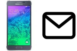 Configurare la posta elettronica su Samsung Galaxy Alpha