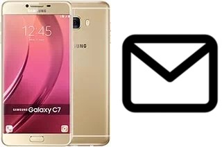 Configurare la posta elettronica su Samsung Galaxy C7