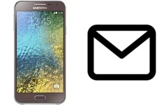 Configurare la posta elettronica su Samsung Galaxy E5