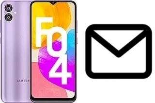 Configurare la posta elettronica su Samsung Galaxy F04