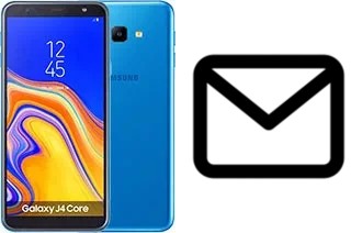 Configurare la posta elettronica su Samsung Galaxy J4 Core