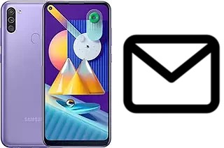 Configurare la posta elettronica su Samsung Galaxy M11