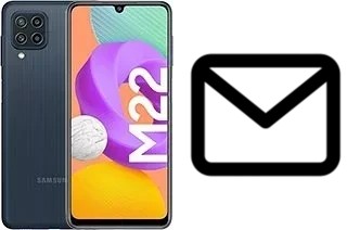 Configurare la posta elettronica su Samsung Galaxy M22