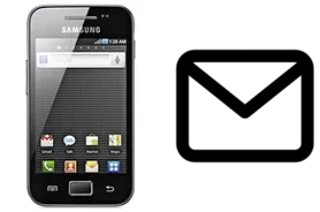 Configurare la posta elettronica su Samsung Galaxy Ace S5830