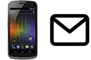 Configurare la posta elettronica su Samsung Galaxy Nexus I9250