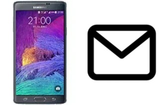 Configurare la posta elettronica su Samsung Galaxy Note 4 Duos