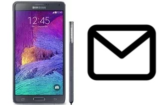 Configurare la posta elettronica su Samsung Galaxy Note 4