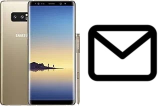 Configurare la posta elettronica su Samsung Galaxy Note8